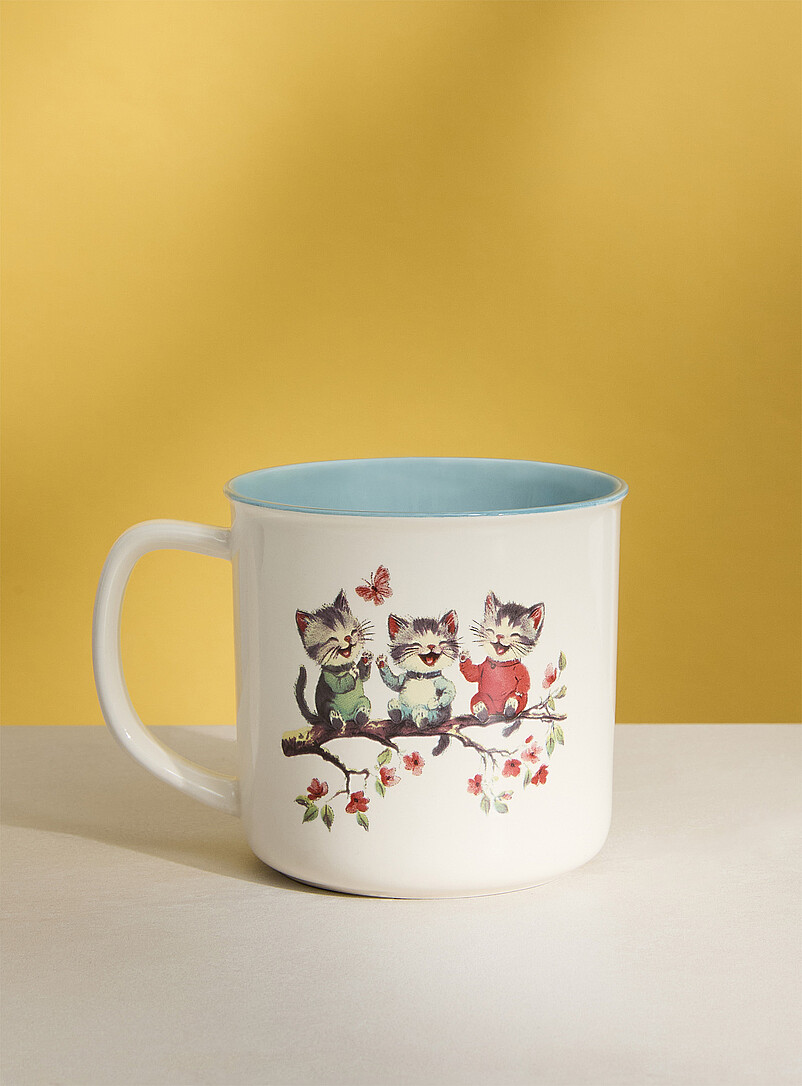 Perched kittens mug product image (primary)