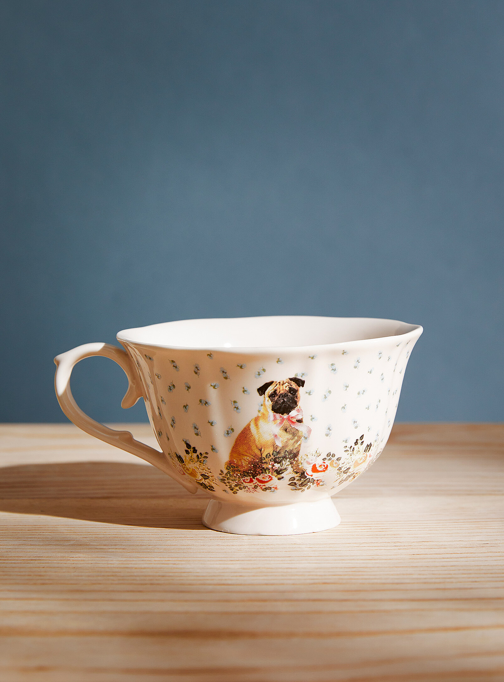 Simons Maison Pug Coquet Retro Mug In Assorted
