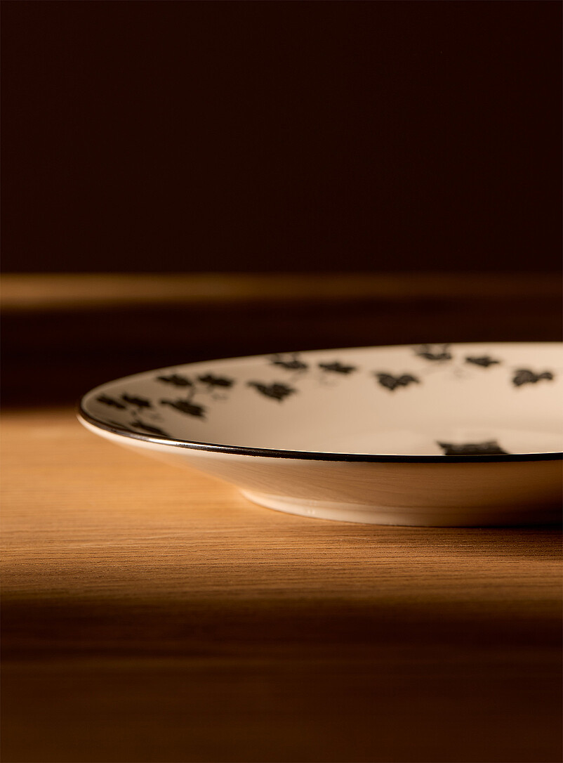 Black cat plate Halloween Collection product image 2