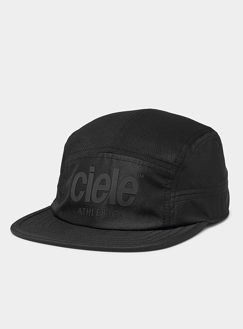 Ciele Black GOCap 5-panel cap for men