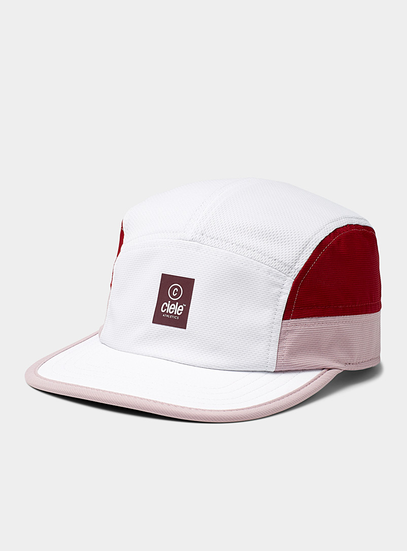 Ciele Patterned White GOCap C Plus Box regular visor 5-panel cap for women
