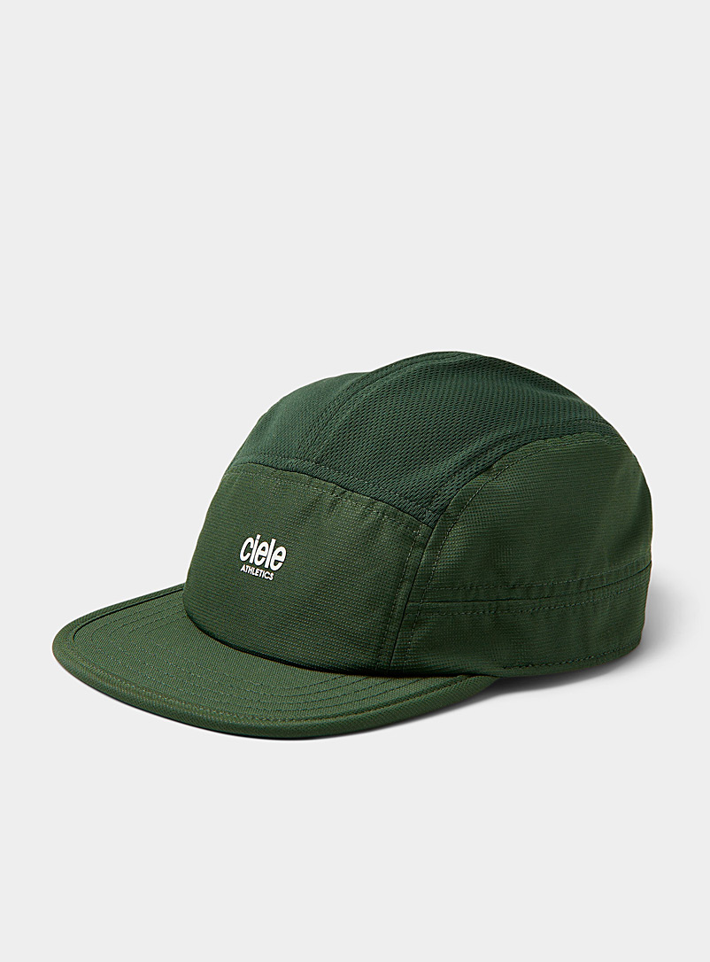 Ciele Khaki/Sage/Olive ALZ short visor 5-panel cap for women