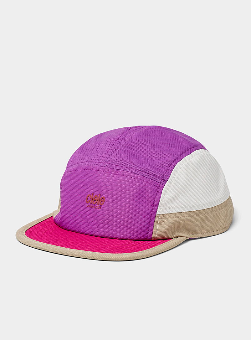 Ciele Pink ALZ short visor 5-panel cap for women