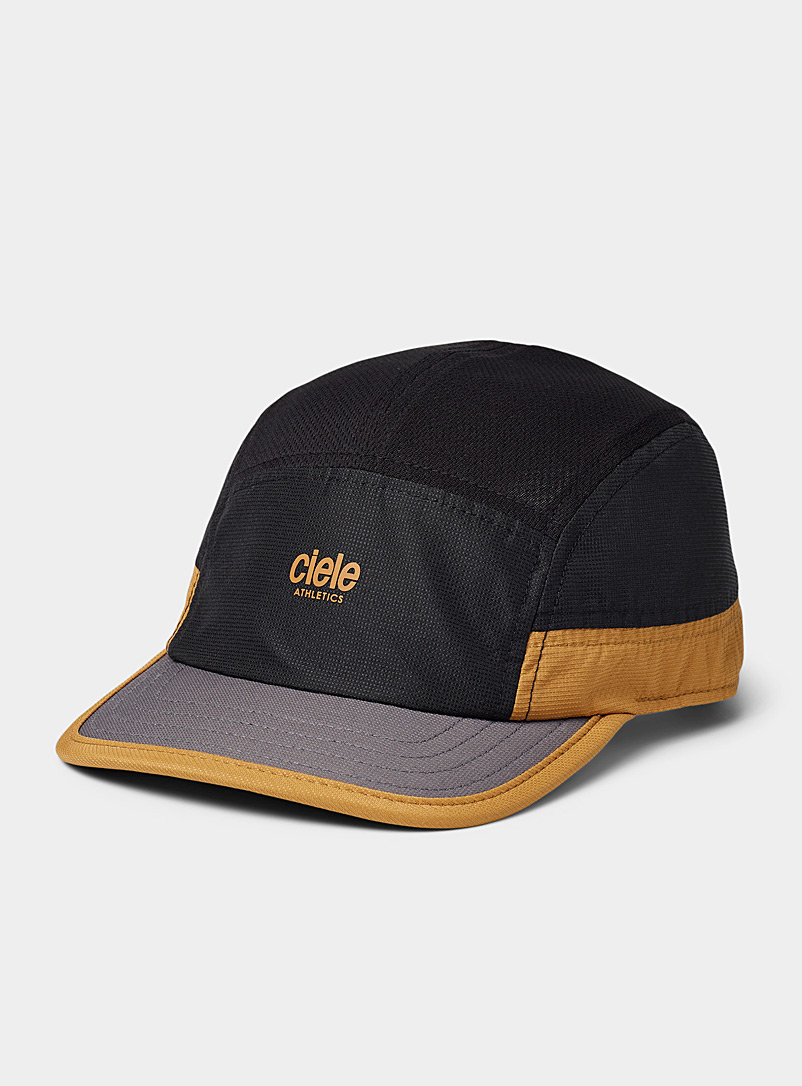 Ciele Brown ALZ regular visor 5-panel cap for men