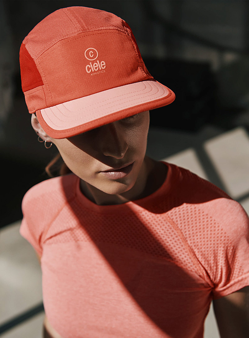 Ciele Assorted pink ALZ short visor 5-panel cap for women
