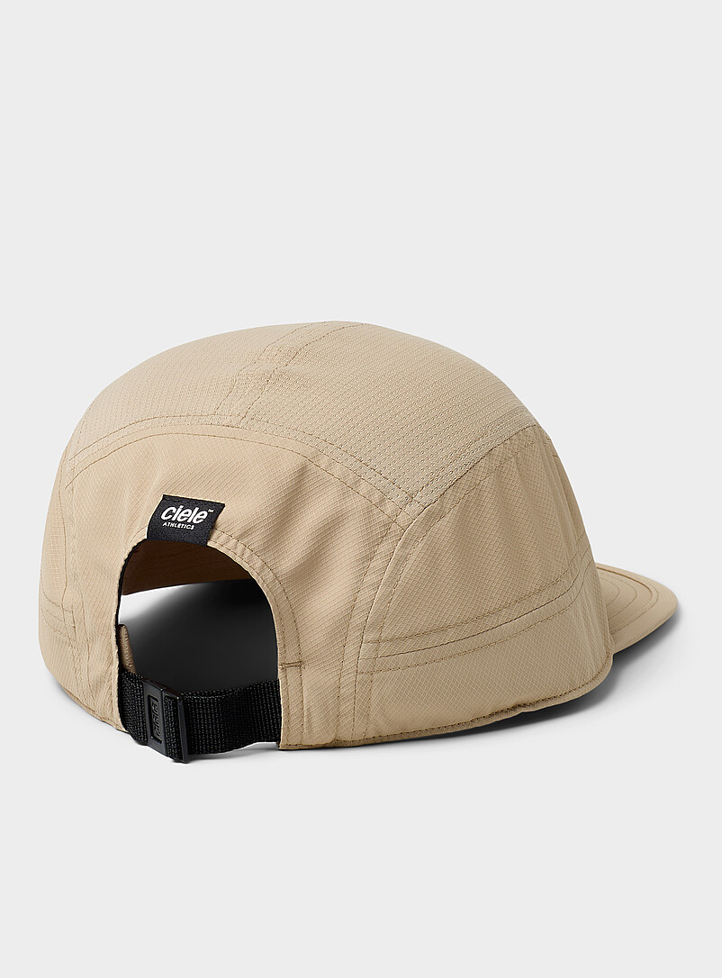 Ciele Light Brown GOCap solid 5-panel cap for men