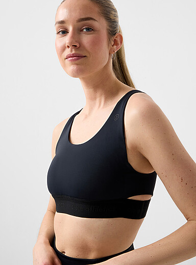 QCKBra mesh-back bra