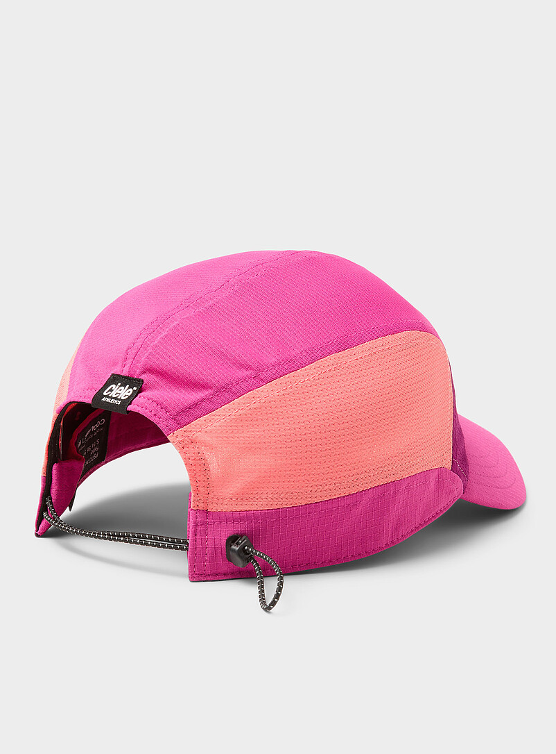 Ciele White FSTCap Field colour-block cap for women