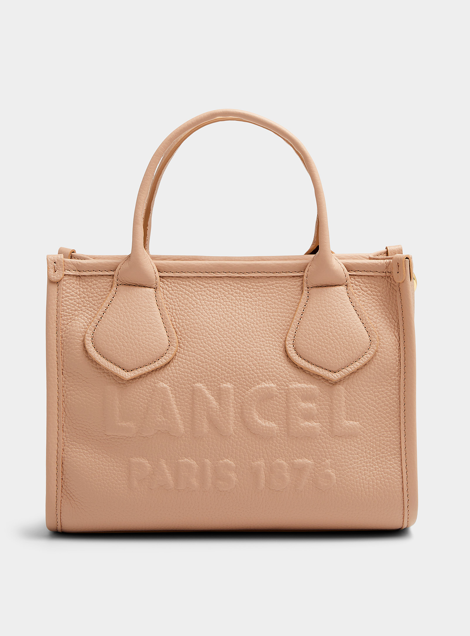 Lancel - Women's Small signature minimalist leather Tote Bag