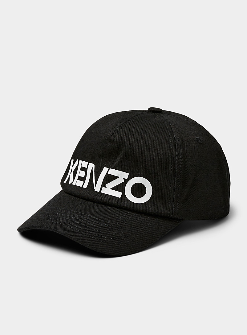 Kenzo: La casquette signature accent Noir pour homme