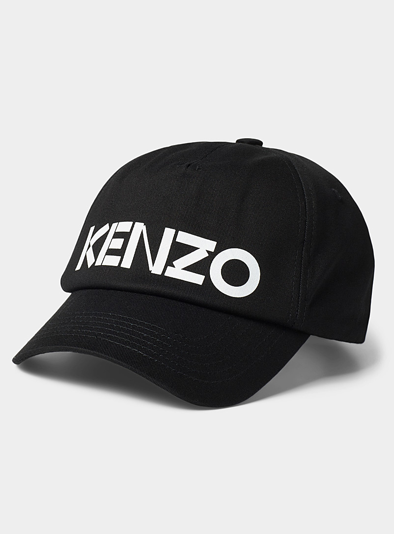 Kenzo: La casquette signature accent Noir pour homme