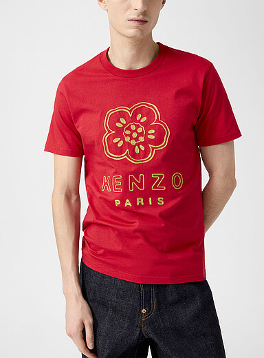 Le t-shirt brod&eacute; Boke Flower