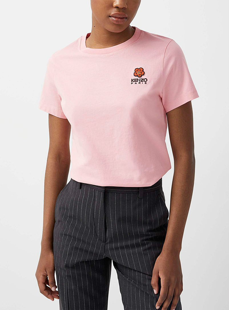 Kenzo Pink Boke flower T-shirt for women