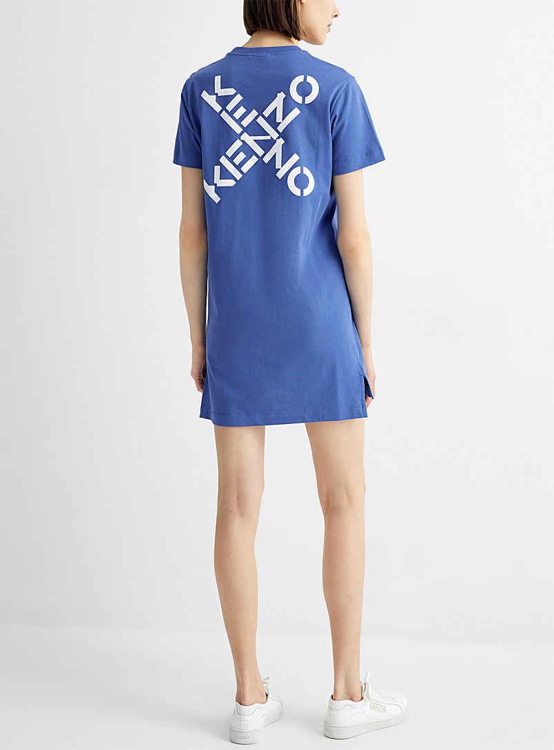 Kenzo Blue Little X signature dress for women