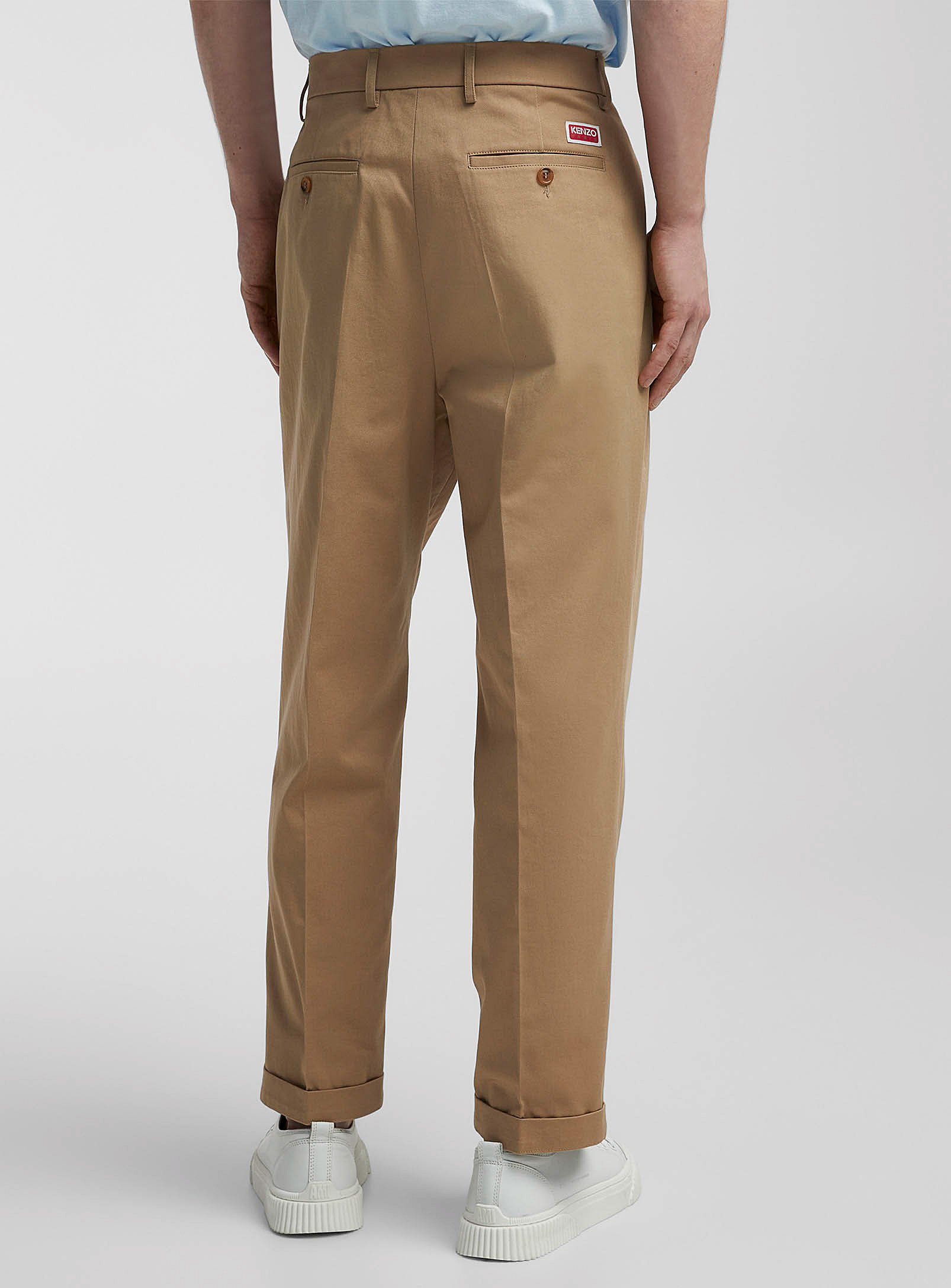 Kenzo - Le pantalon chino Classic beige sable
