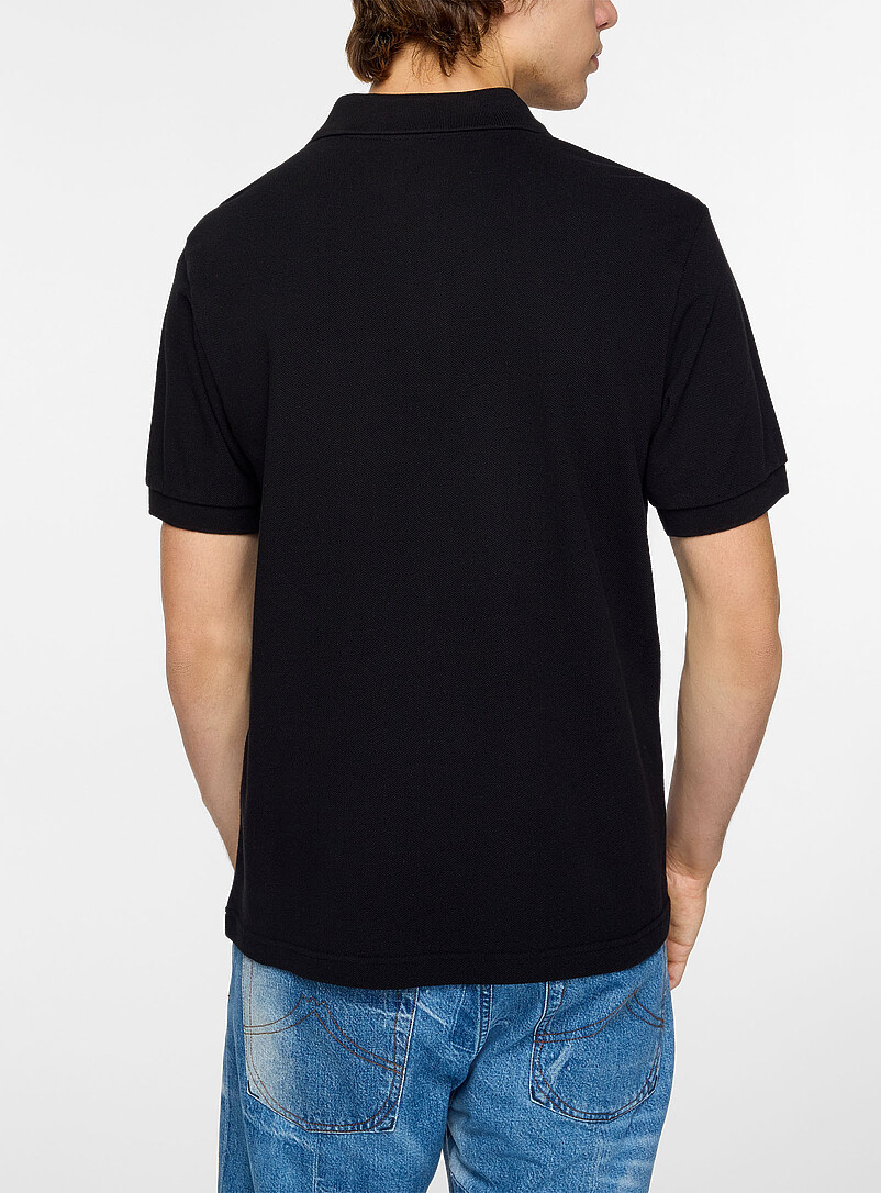 Cursive signature piqué polo shirt product image 3