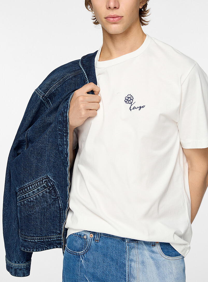Tulip embroidered T-shirt product image 2