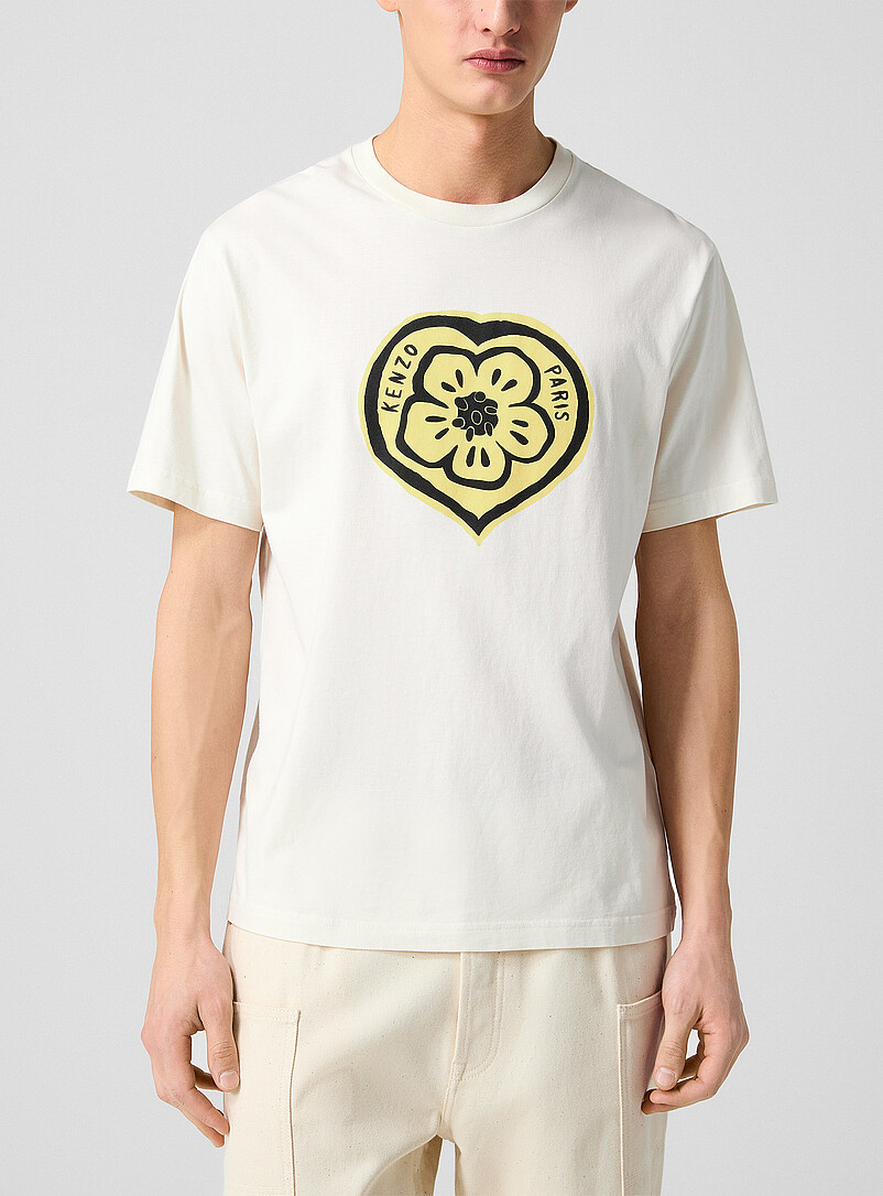 Boke Heart Printed T-Shirt