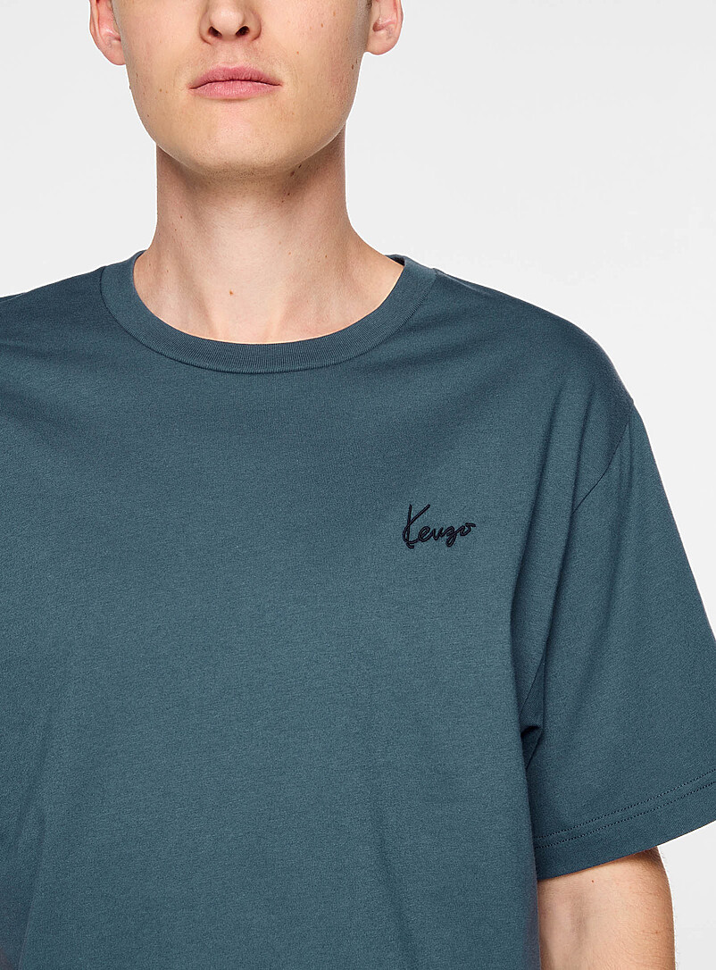 Embroidered script logo T-shirt product image 2
