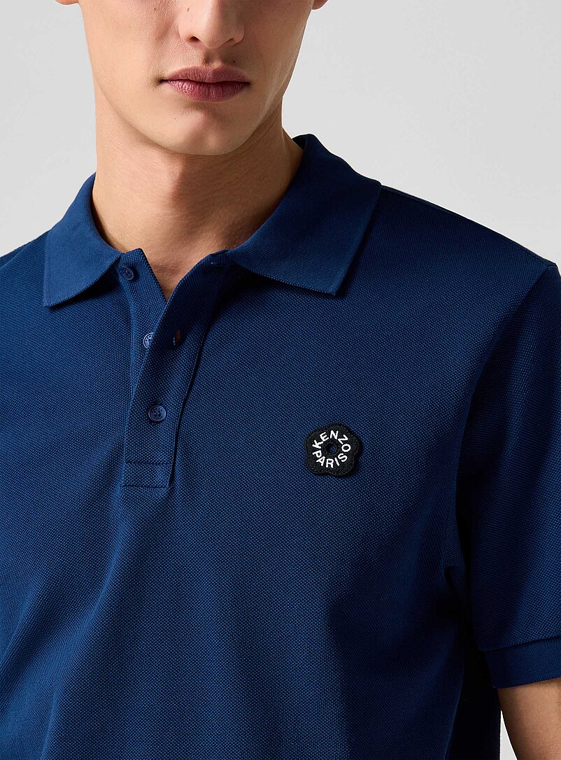 Boke flower patch piqué polo product image 2