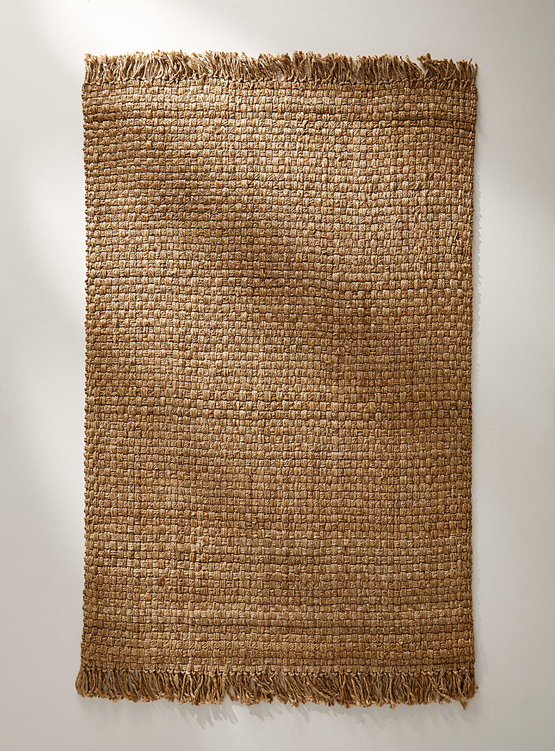 Simons Maison Brown Basketweave jute rug See available sizes