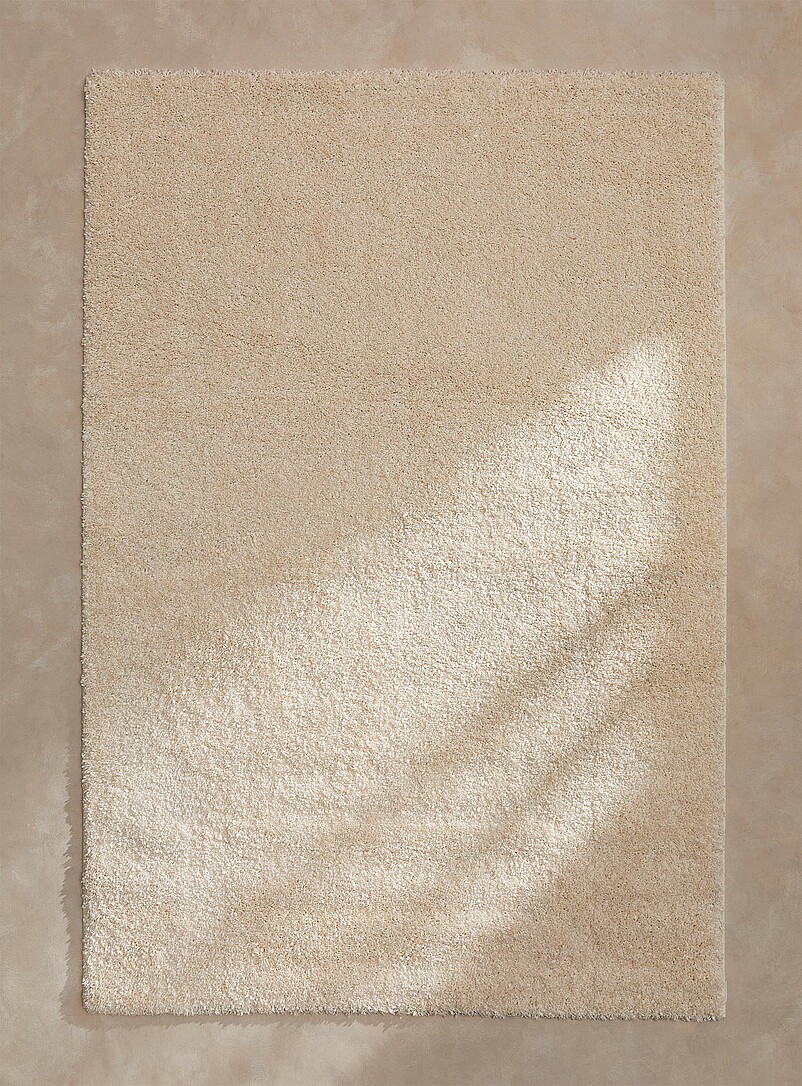 Shiny plain shag rug See available sizes | Simons Maison | | Simons