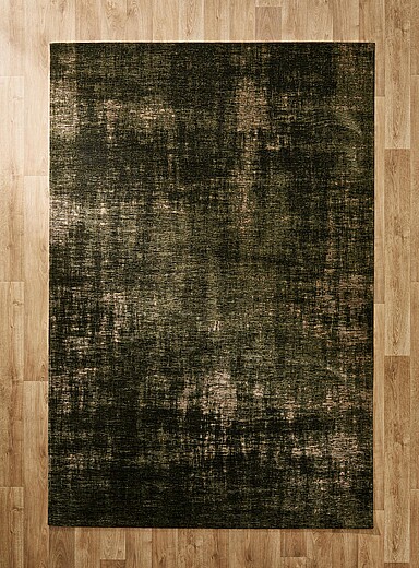 Simons Maison: Le tapis vert d&eacute;lav&eacute; Voir nos formats offerts Vert fonc&eacute; - Mousse