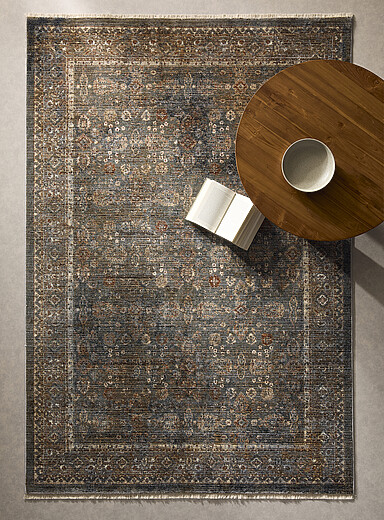 Simons Maison Bronze/Amber Heather effect beige rug See available sizes