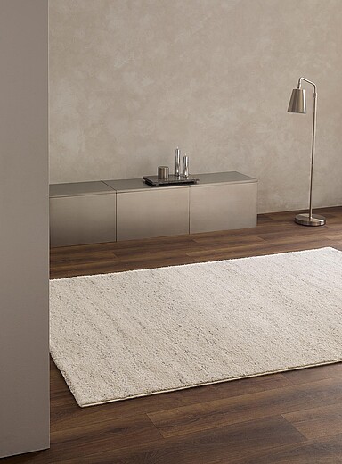 Le tapis ivoire effet chin&eacute; Voir nos formats offerts