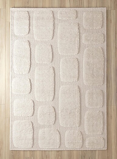 Simons Maison Off White Ivory organic shapes rug See available sizes