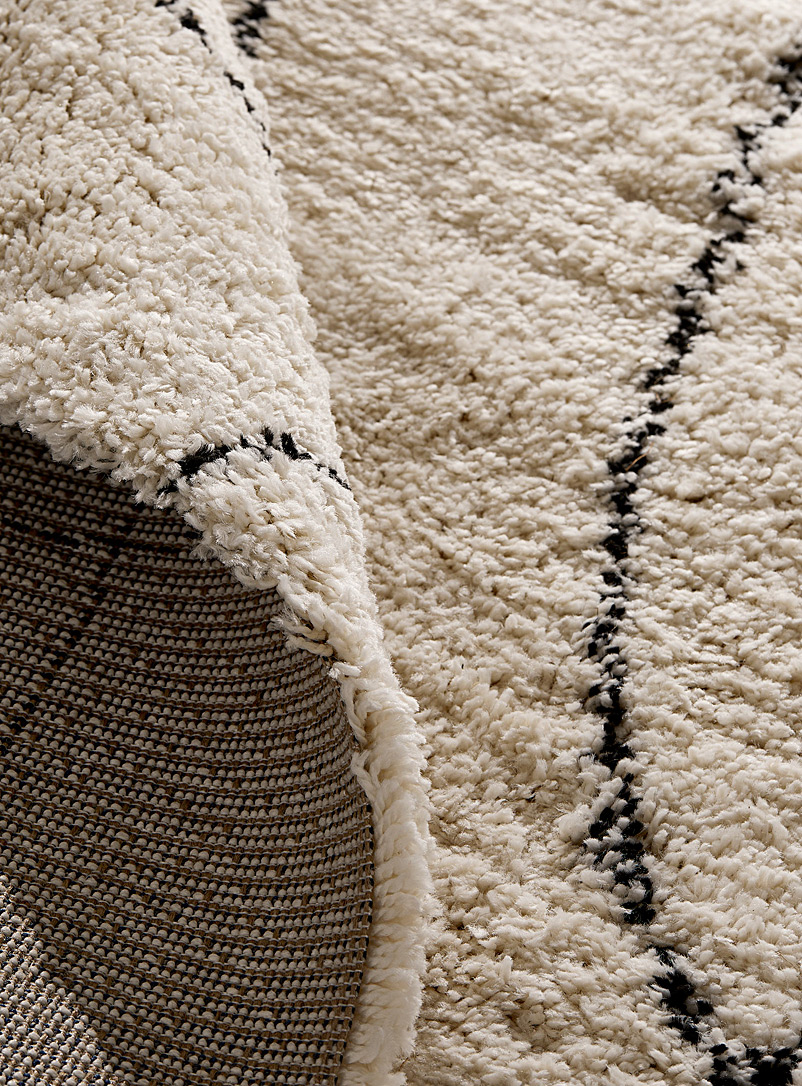 Nomadic abstraction shag rug See available sizes product image 2