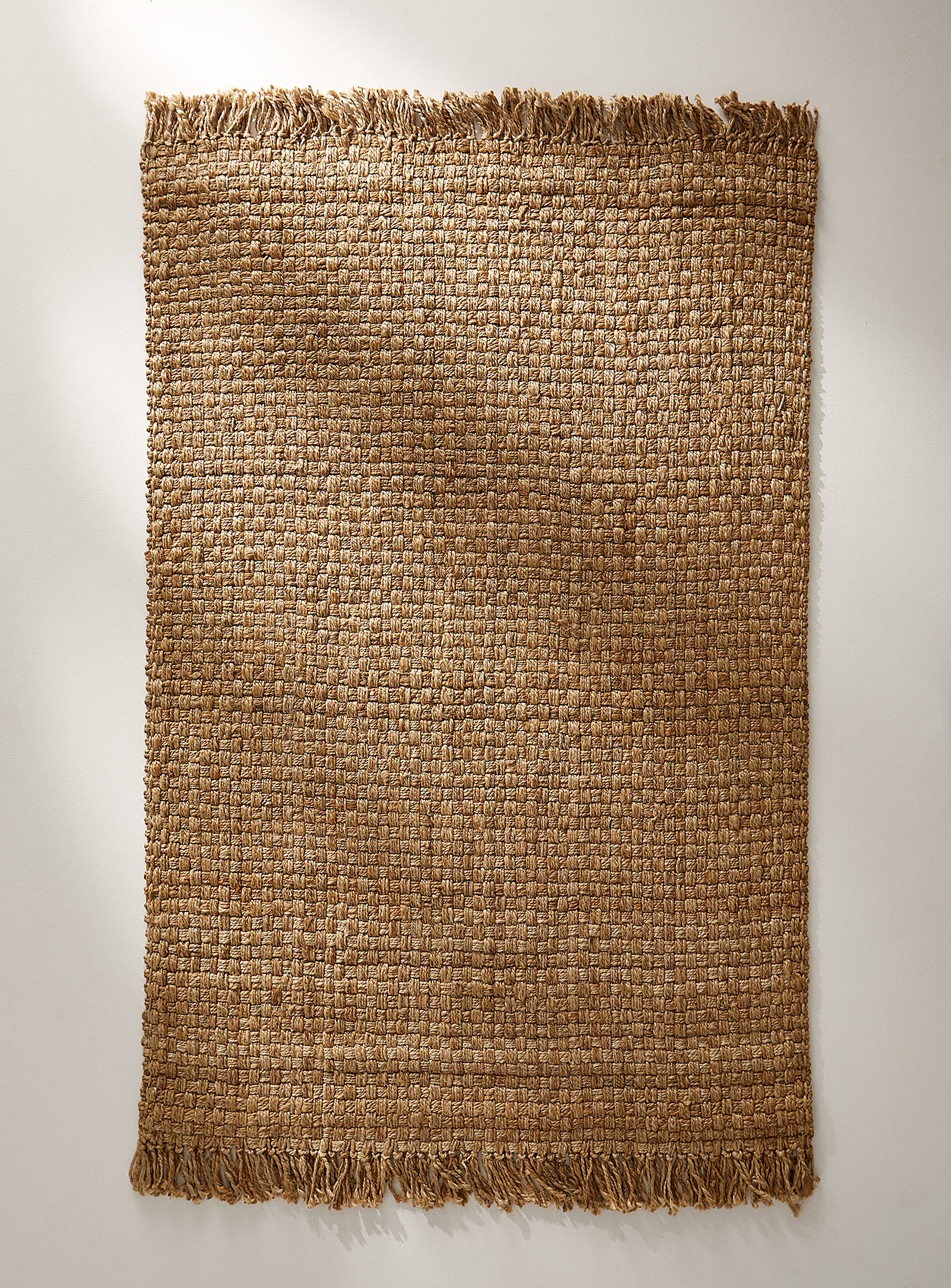 Simons Maison Basketweave Jute Rug See Available Sizes In Fawn