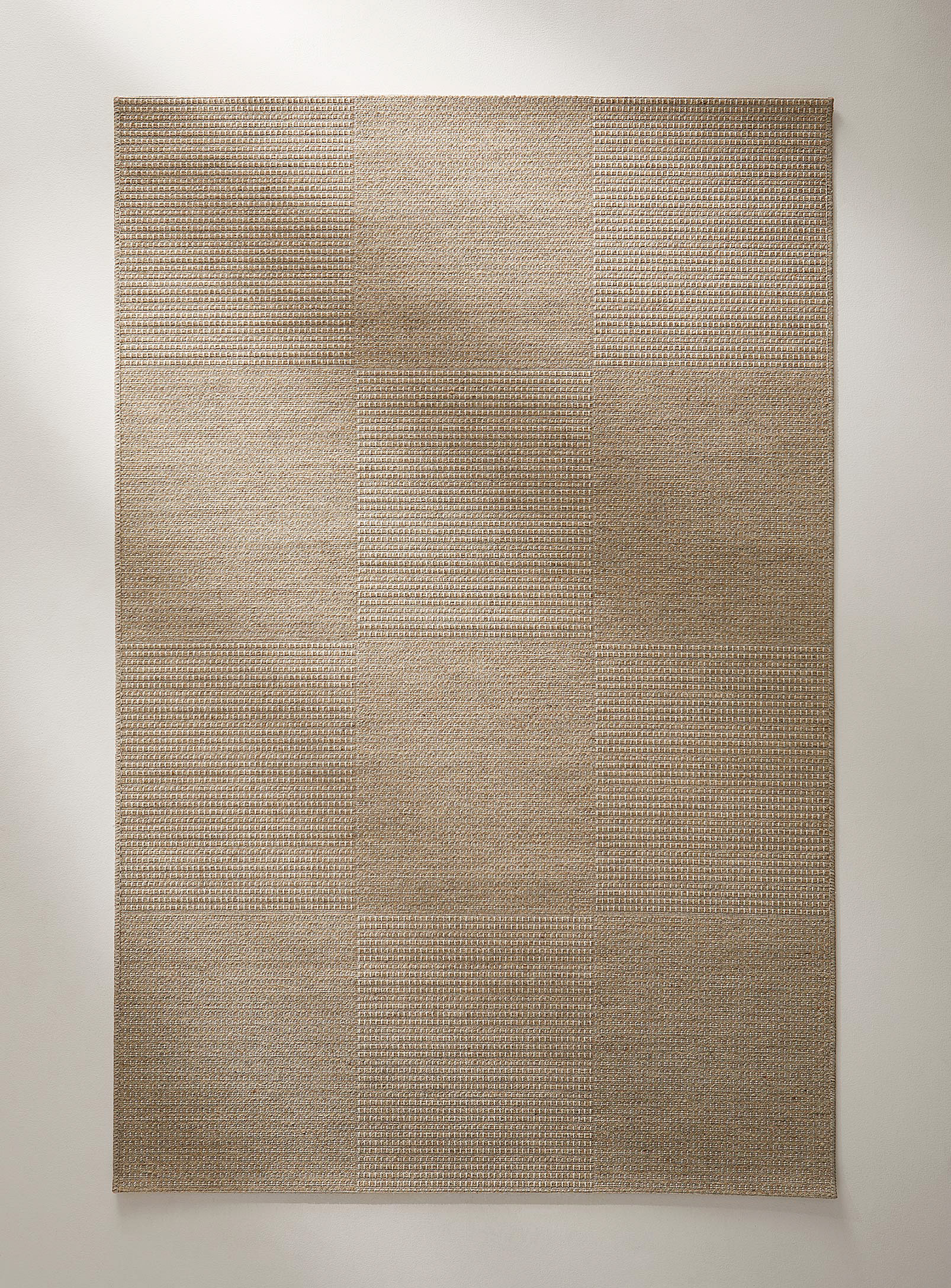 Simons Maison Neutral Checkers Rug See Available Sizes In Cream Beige