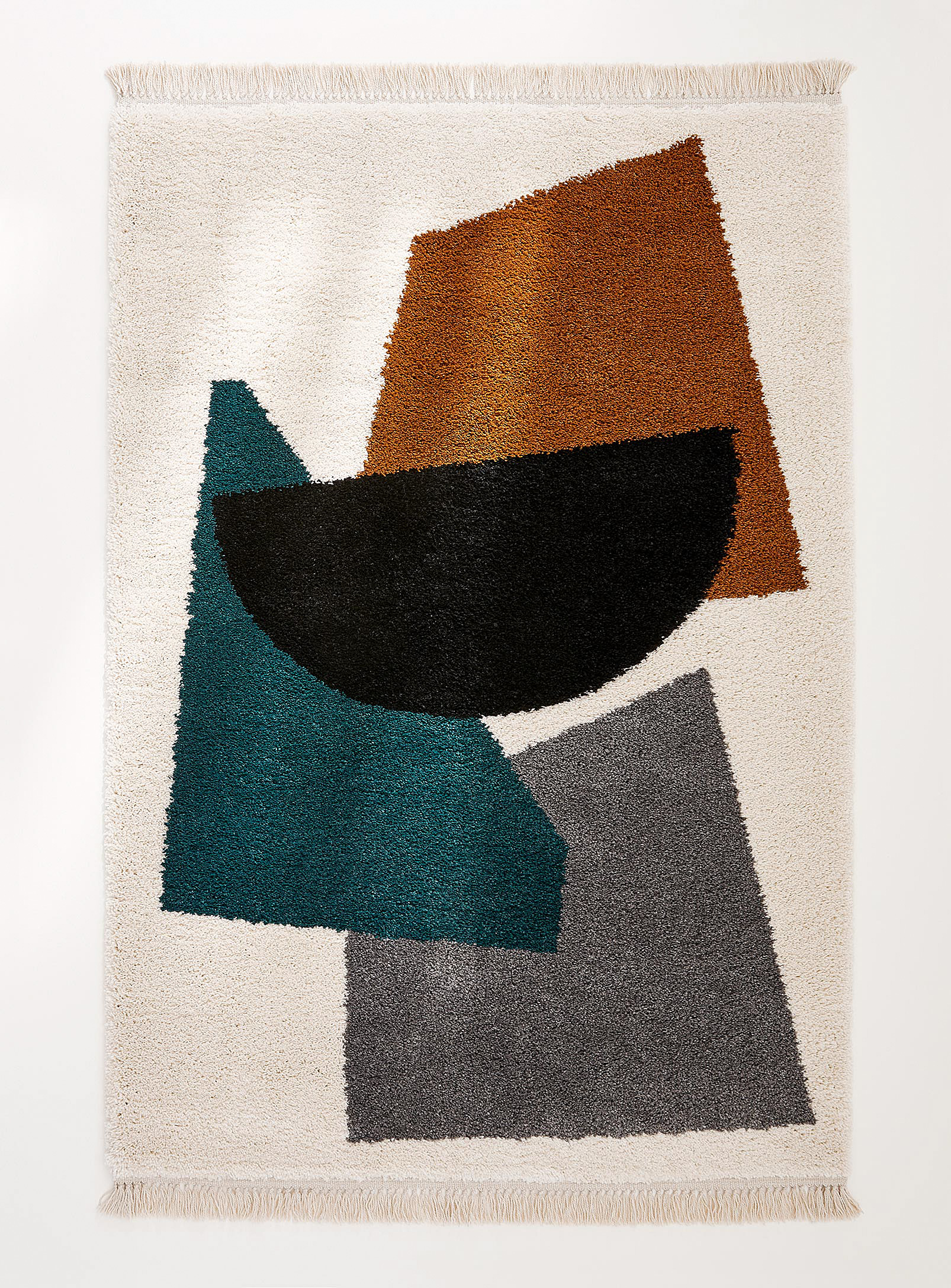 Simons Maison Abstract Geometry Shag Rug See Available Sizes In Assorted