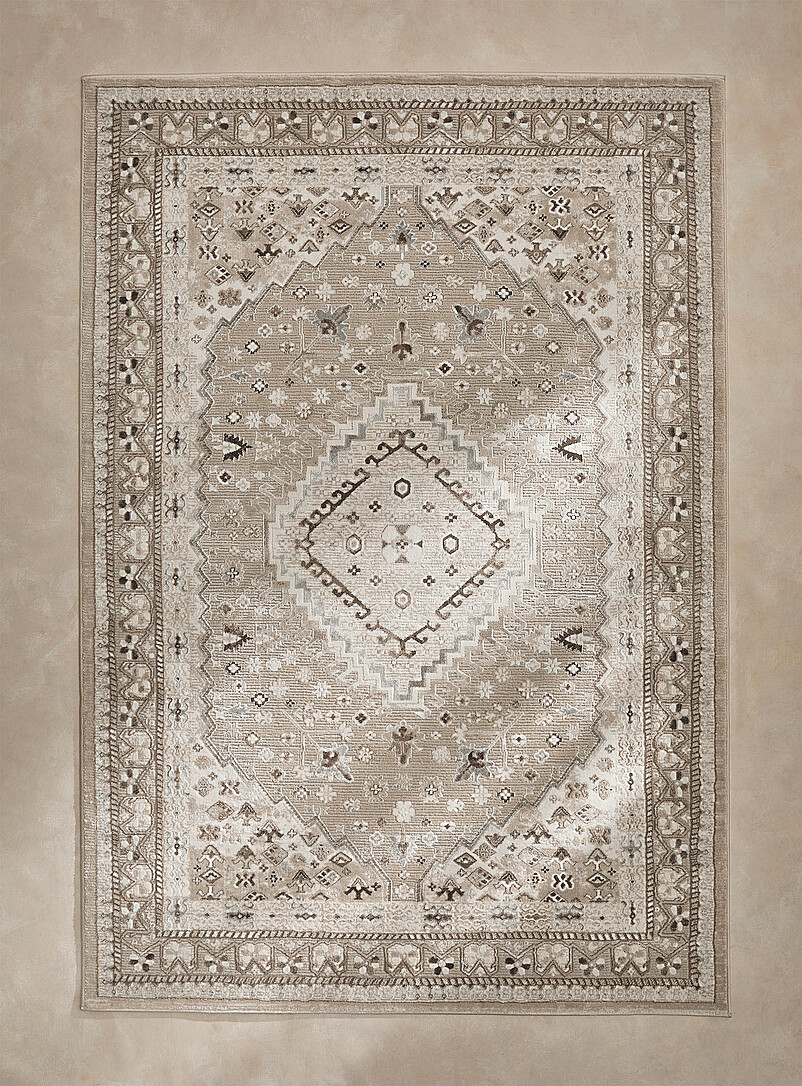 Beige medallions rug See available sizes product image 2