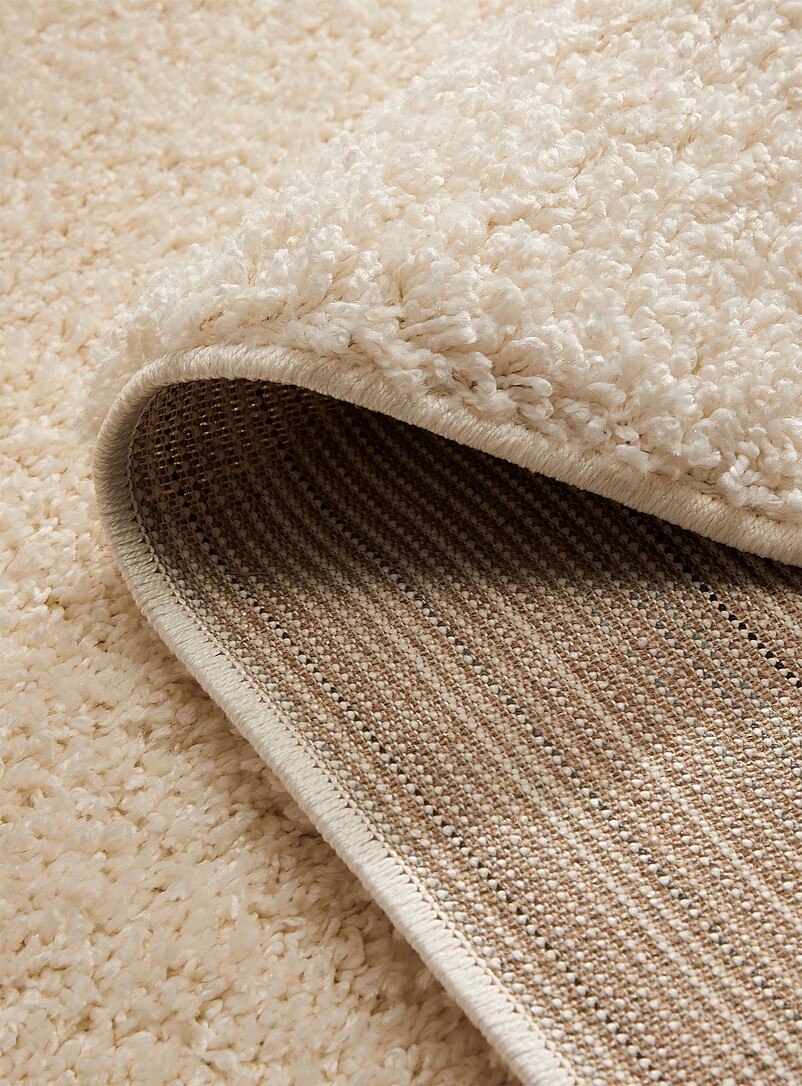 Shiny plain shag rug See available sizes product image 2