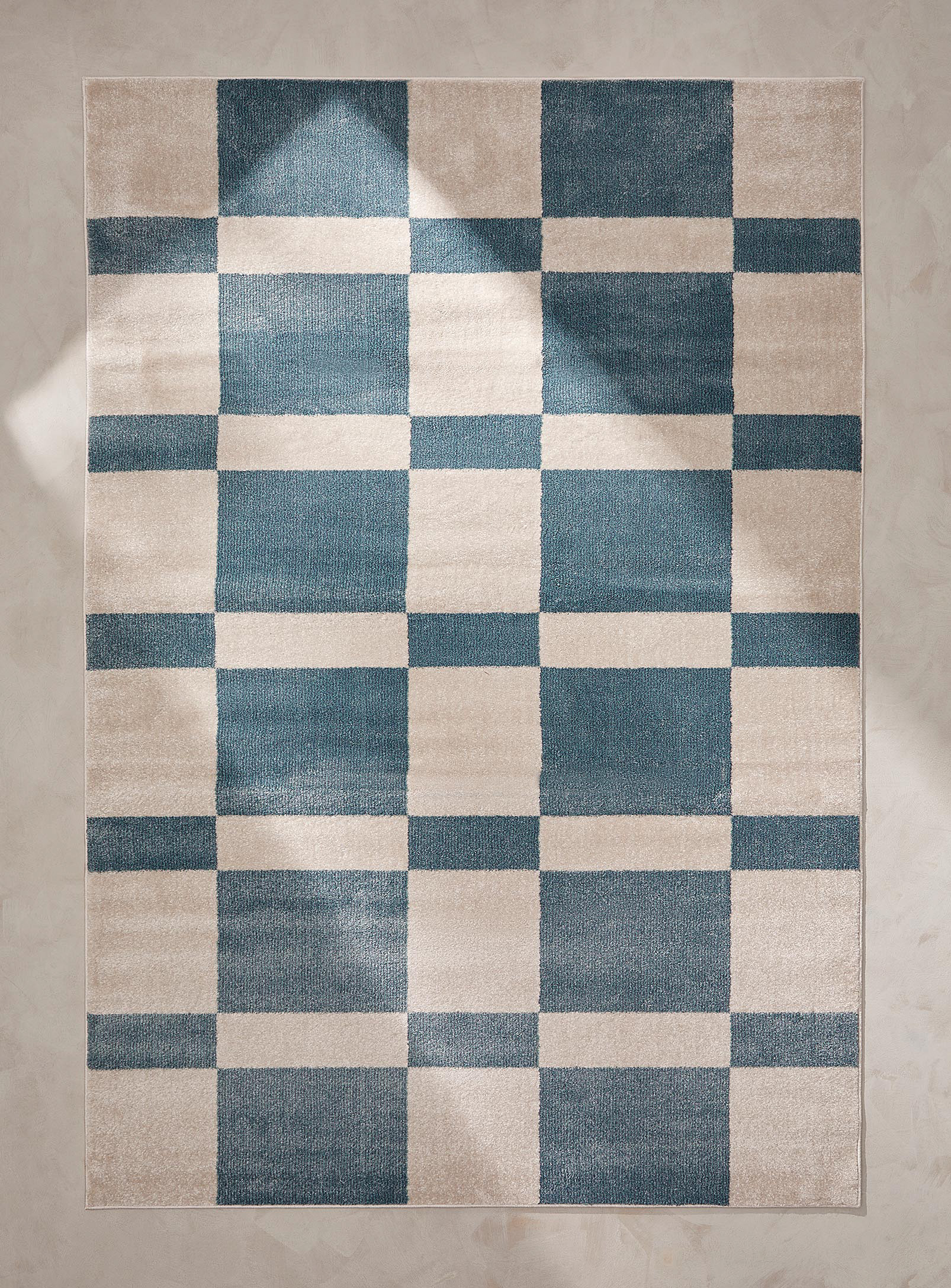 Simons Maison - Irregular checkerboard rug See available sizes