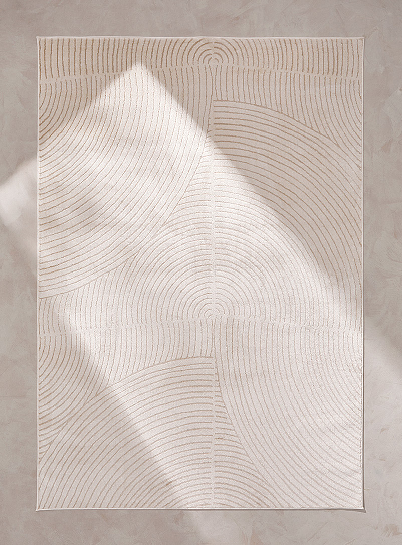 Wavy Grooves Tufted Rug See Available Sizes
