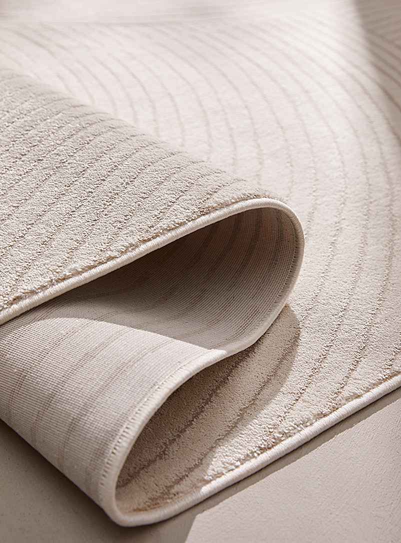 Wavy grooves tufted rug See available sizes product image 2