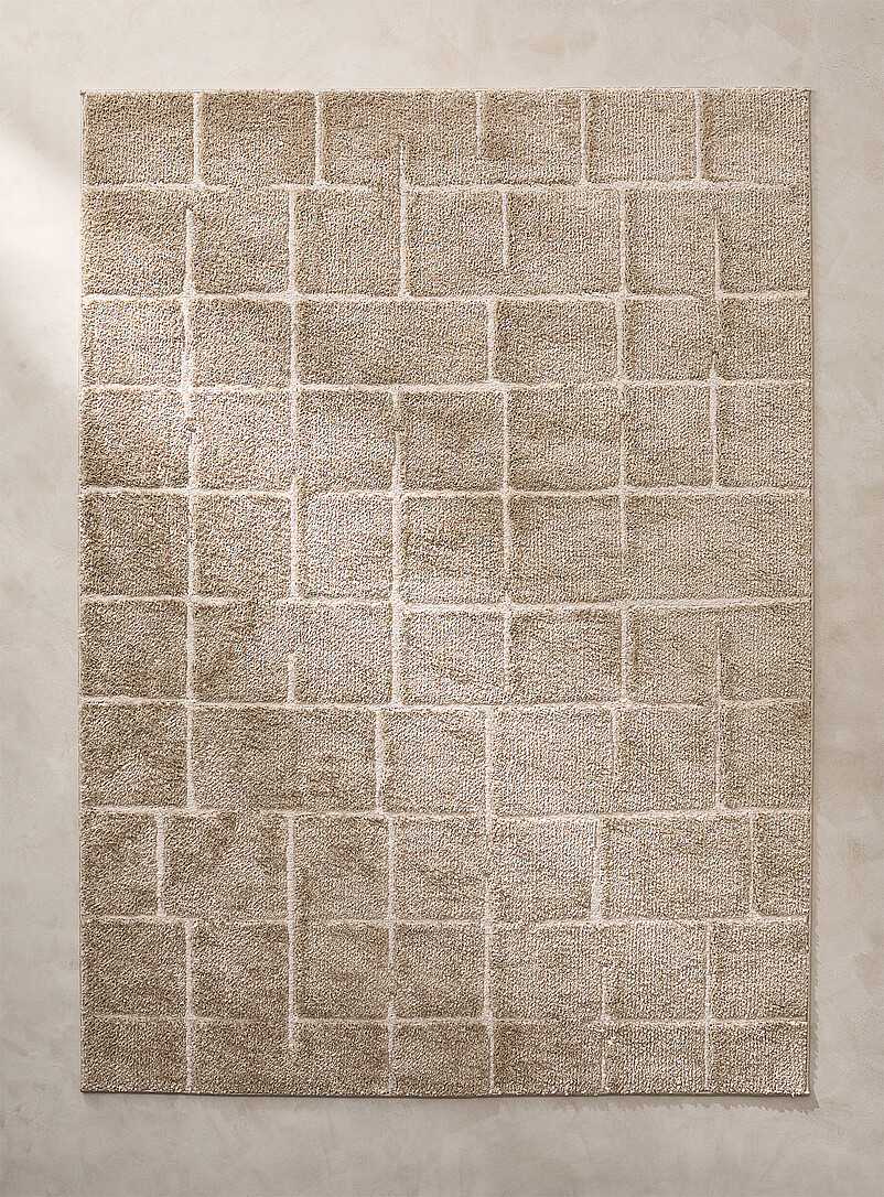 Modern grid rug See available sizes product image (primary)