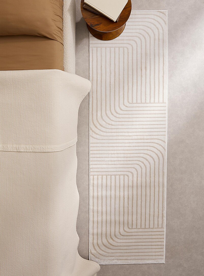 Parallel curves hallway runner 60 x 200 cm product image (primary)