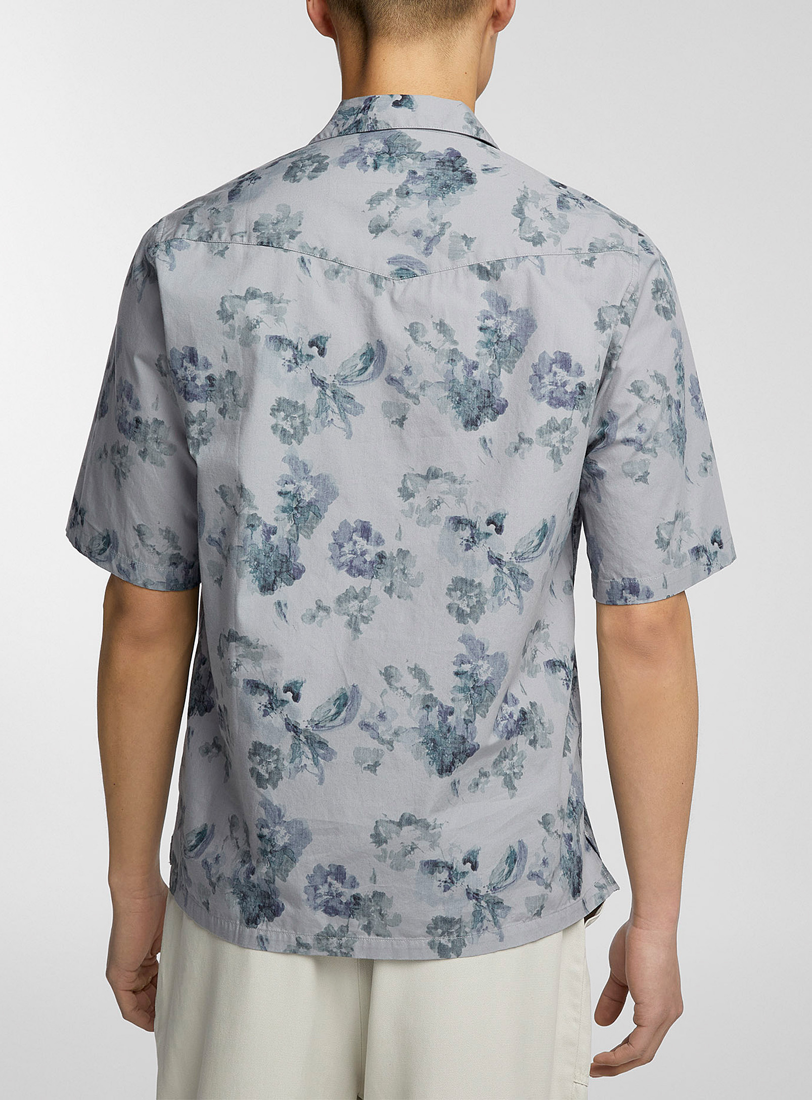 Officine Générale - La chemise Eren coton motif floral