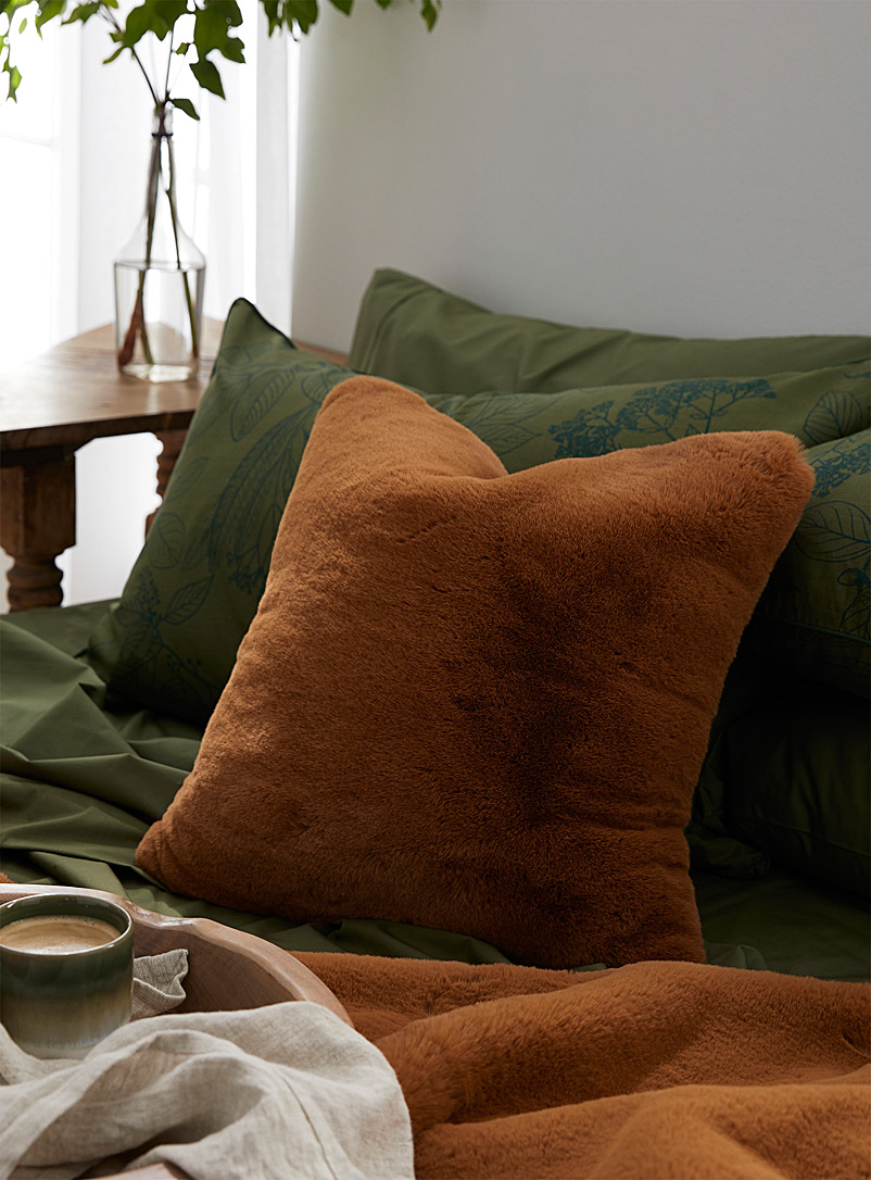 Simons Maison Fawn Luxurious faux-fur cushion 45 x 45 cm