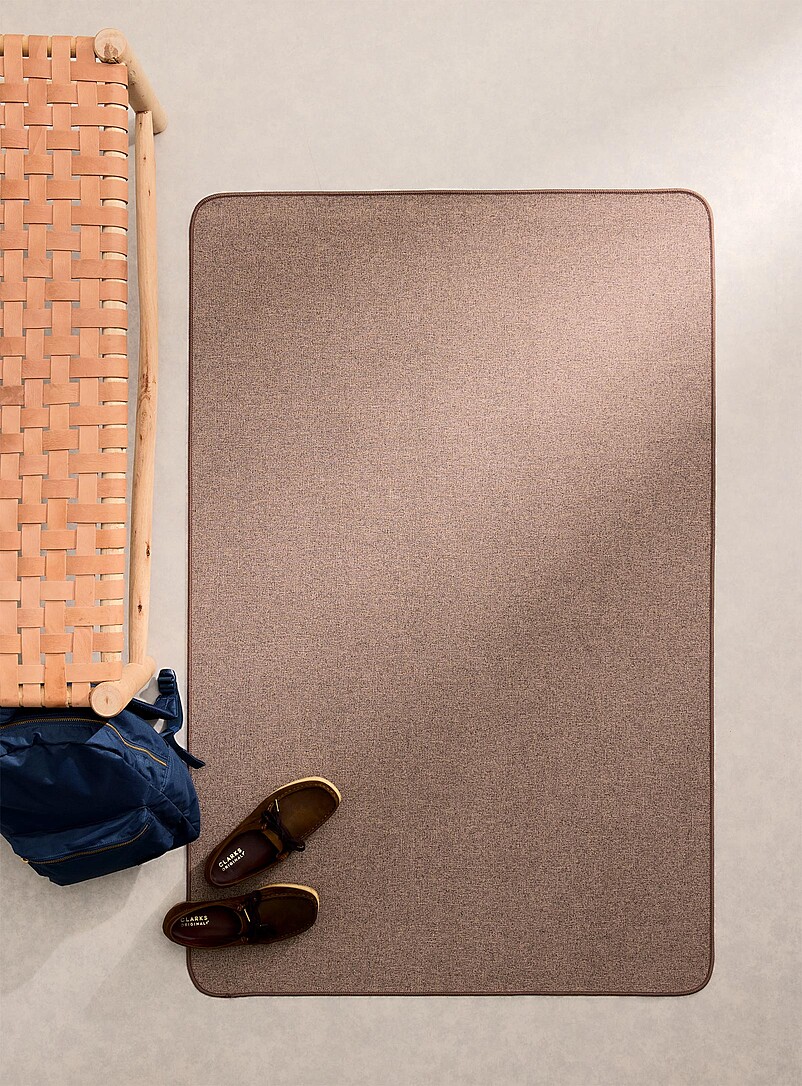 Heathered Non-Slip Doormat 90 X 140 Cm