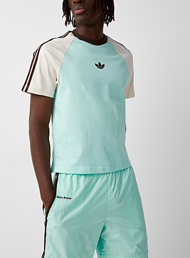 Adidas X Wales Bonner: Le t-shirt pastel jersey bio Vert pour homme