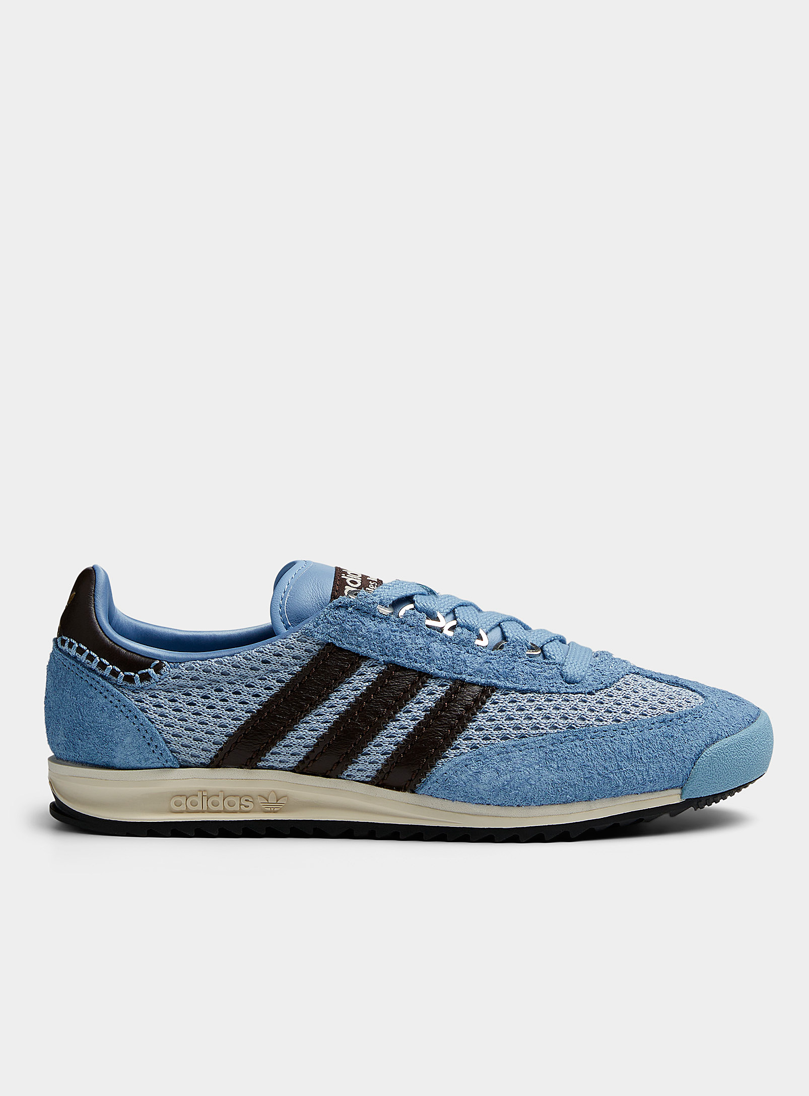 Shop Adidas X Wales Bonner Ash Blue Sl76 Sneakers Unisex