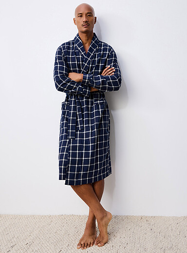 Le peignoir flanelle carreaux <b>Collection de No&euml;l</b>