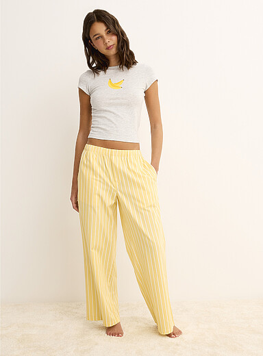 Colourful poplin pyjama pant