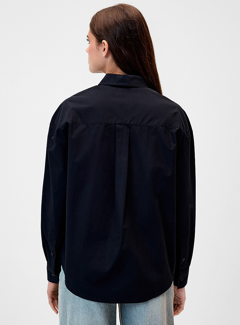 Oversized solid shirt product image 2