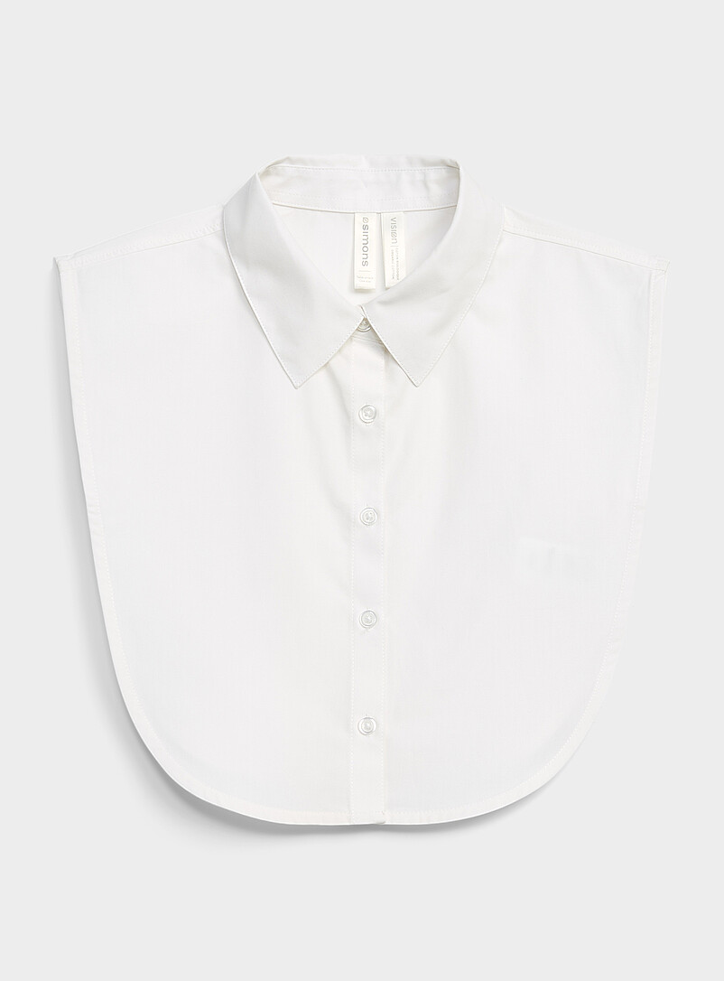 Solid Faux Point Collar